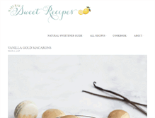 Tablet Screenshot of naturalsweetrecipes.com